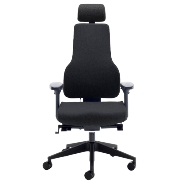 Ergometric high-back ergonomic office chair